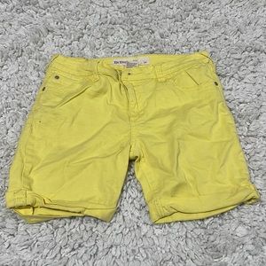 Youth yellow shorts